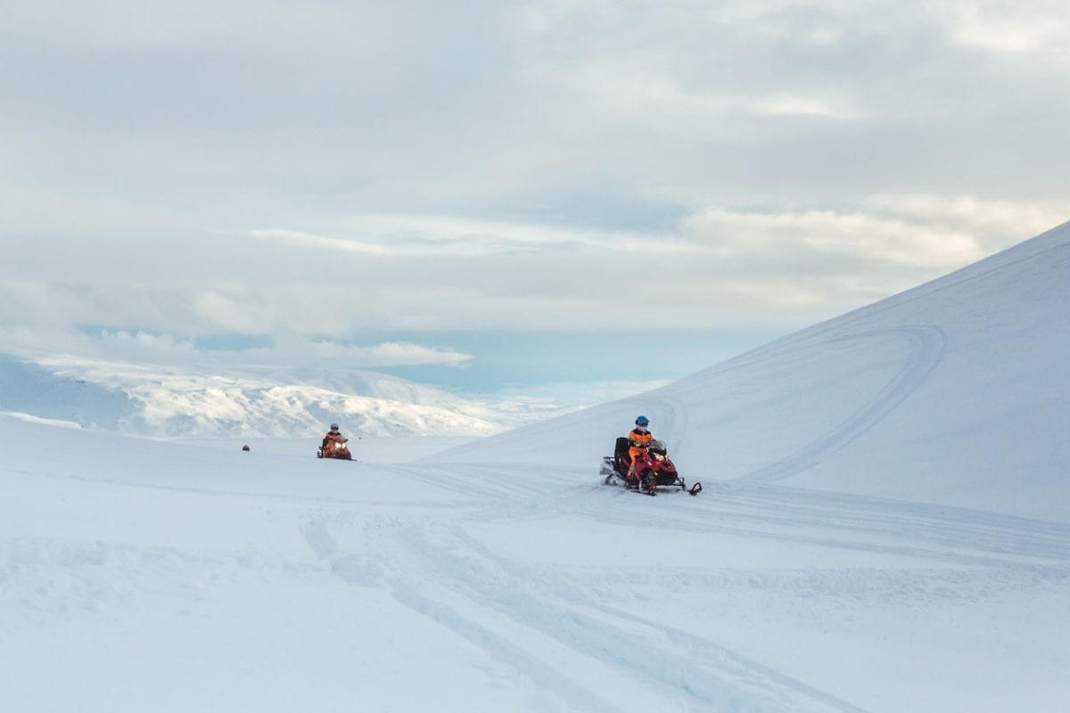 Glacier Snowmobile Tour From Reykjavik Day Tours Arctic Adventures