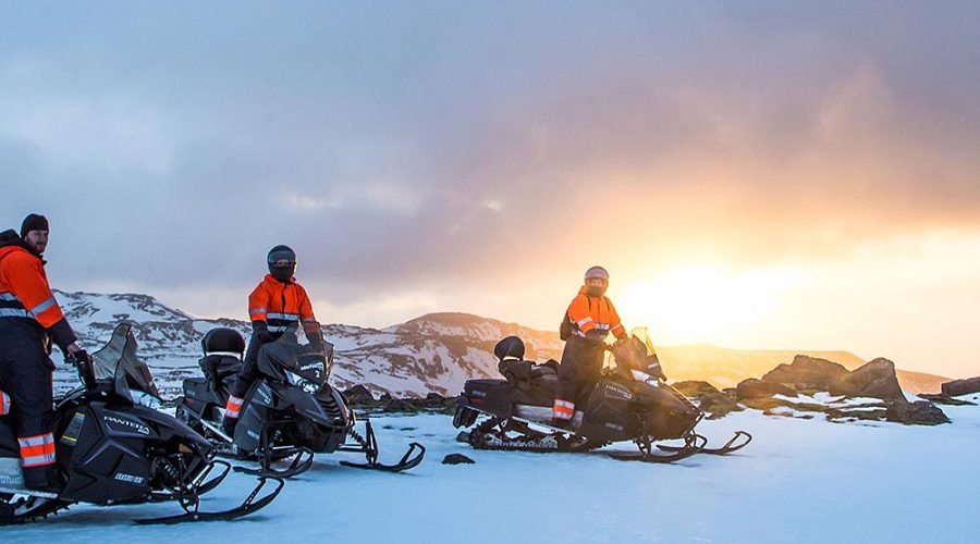 Iceland Snowmobile Tours on Langjokull Glacier Arctic Adventures