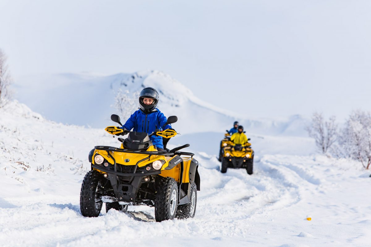 winter atv tour in Iceland