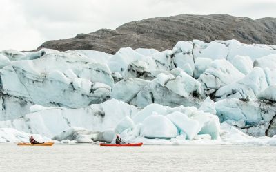 Kayaking-Heinabergslon-Glacier-Lagoon-Iceland