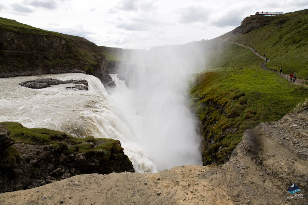 Gullfoss-waterfall-South Iceland