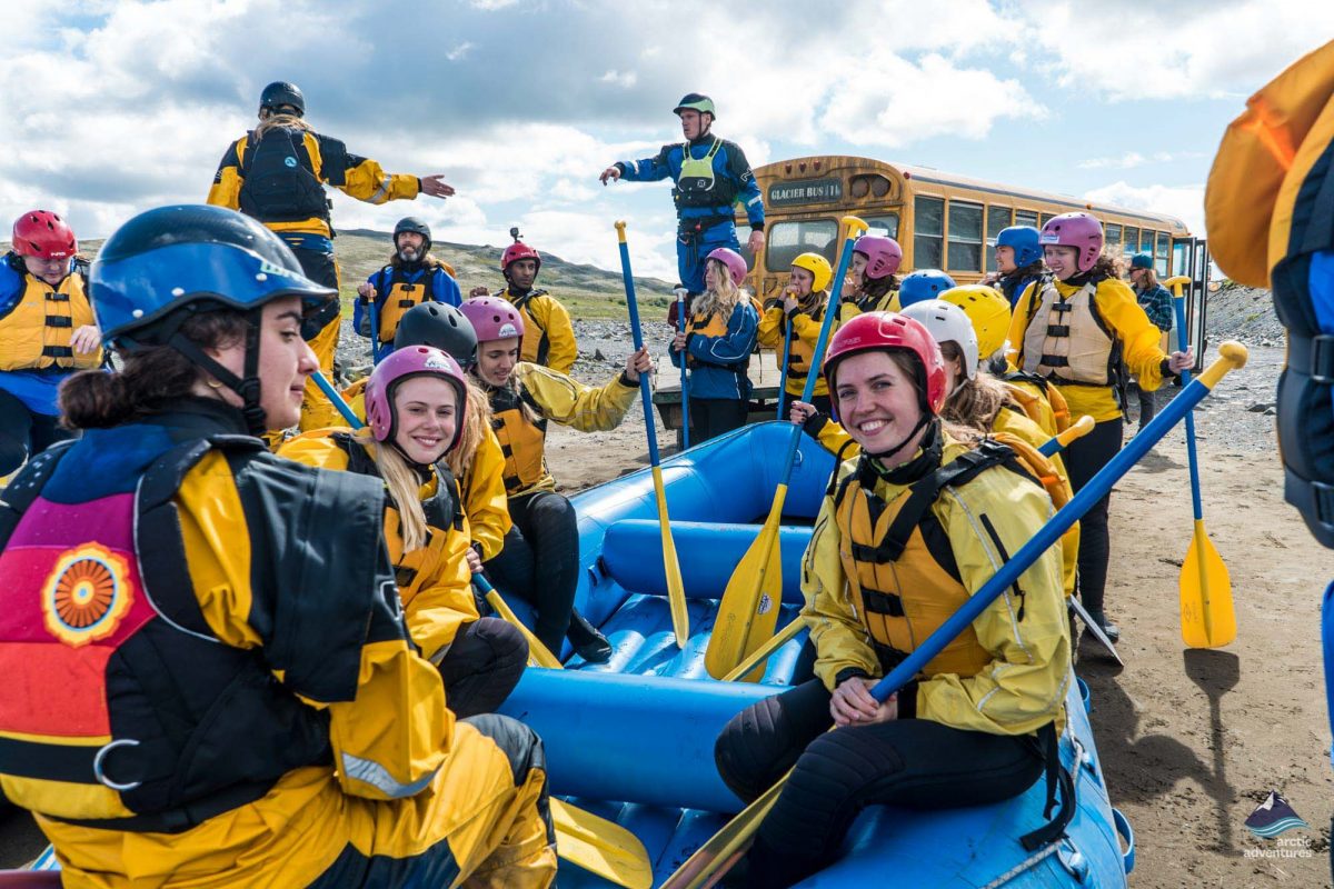 Excited for the River Rafting Tour