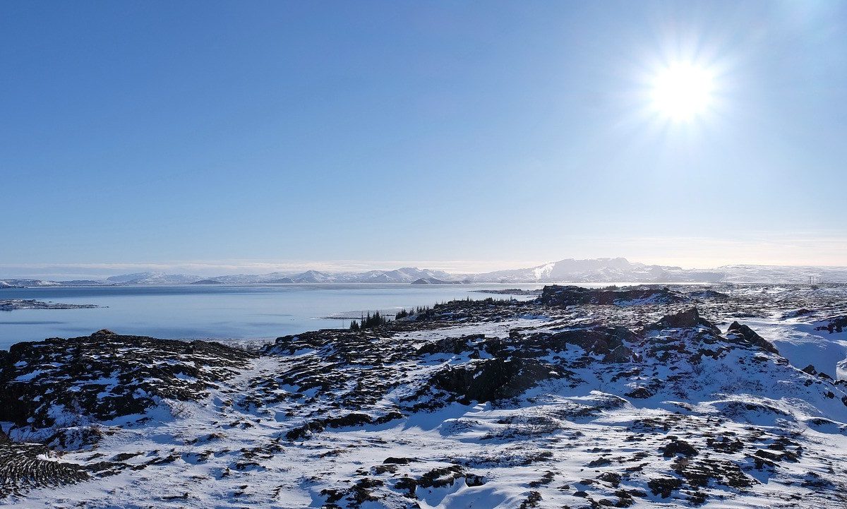 Thingvellir Winter overview