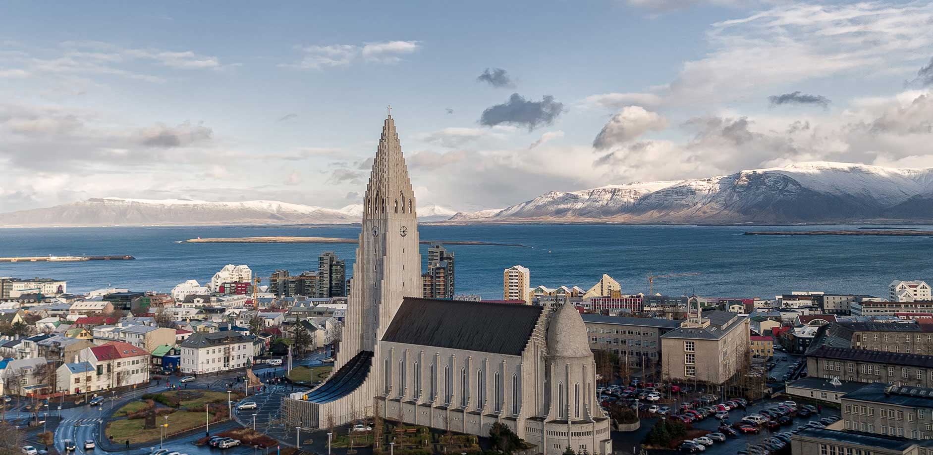 City of Reykjavik-Hallgrimskirkja