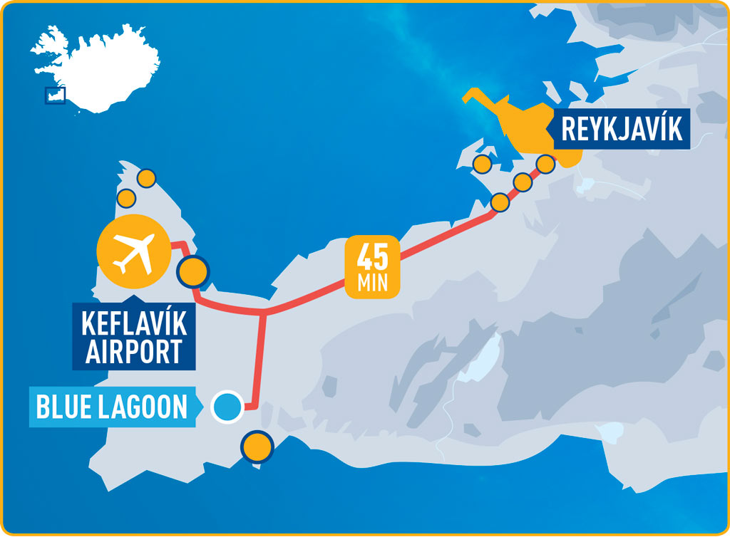 Flybus Airport Transfer - Map