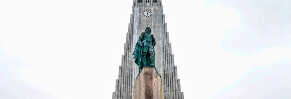 Hallgrimskirkja church Reykjavik