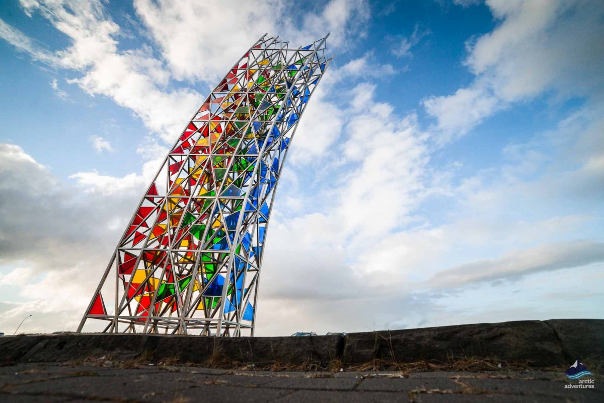 Keflavik airport art Olafur Eliasson