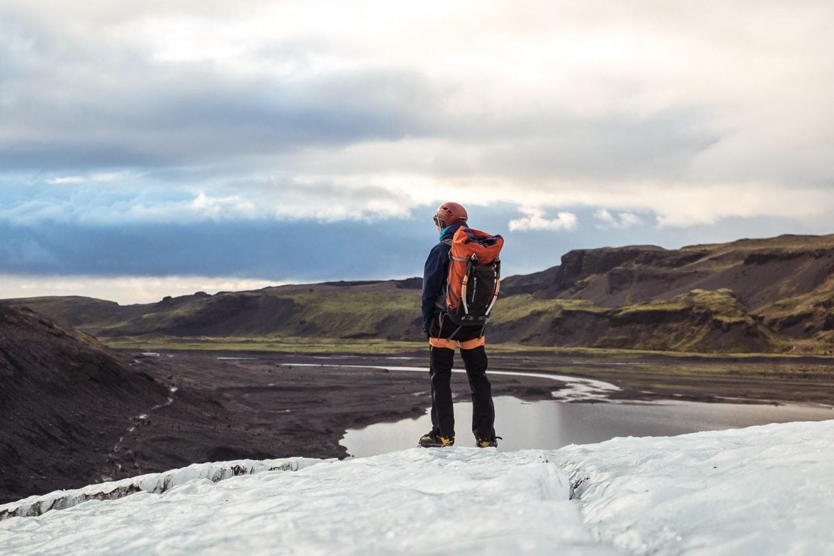 Solheimajokull Glacier hiking