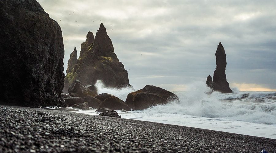 Reynisfjara Black Sand Beach on the South Coast