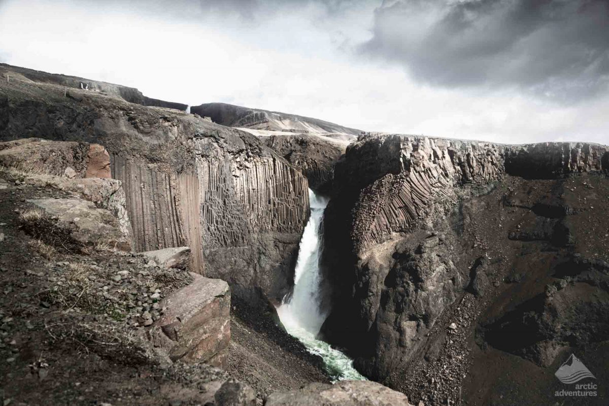 Littlanesfoss waterfall, Iceland
