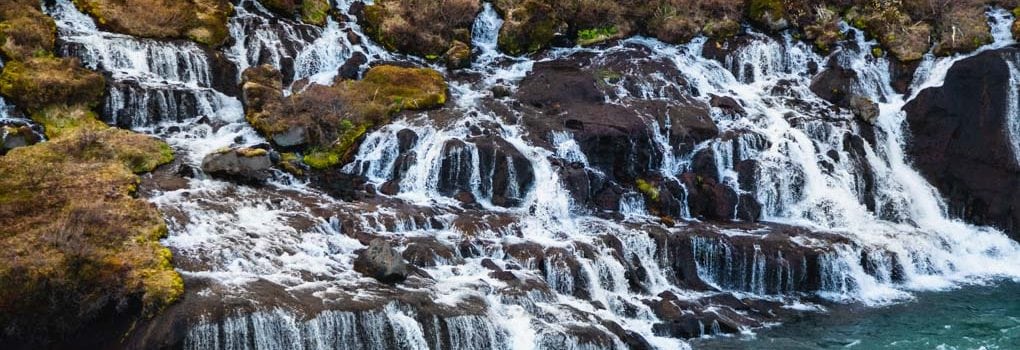 Hraunfossar waterfalls