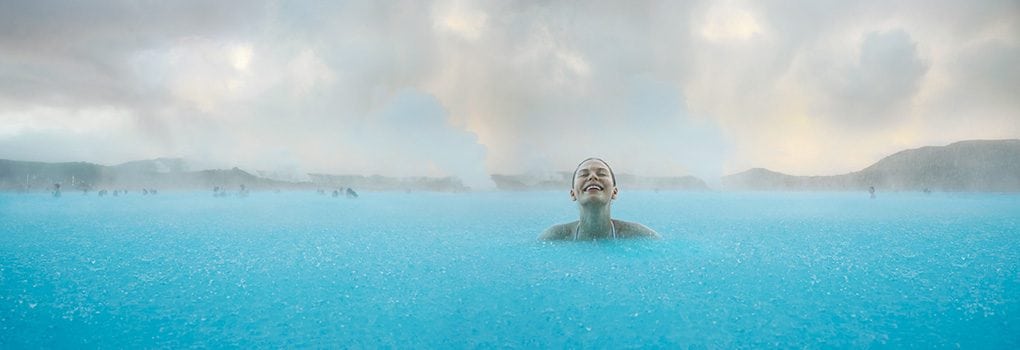 Happy Times in the Blue Lagoon Iceland