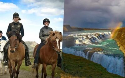golden circle and horse riding combo