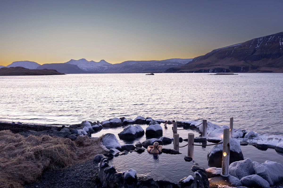 Hvammsvík Hot Springs