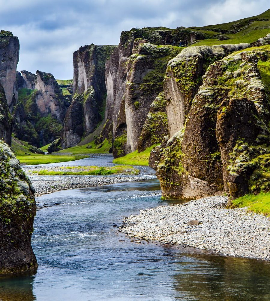 Fjaðrárgljúfur Canyon