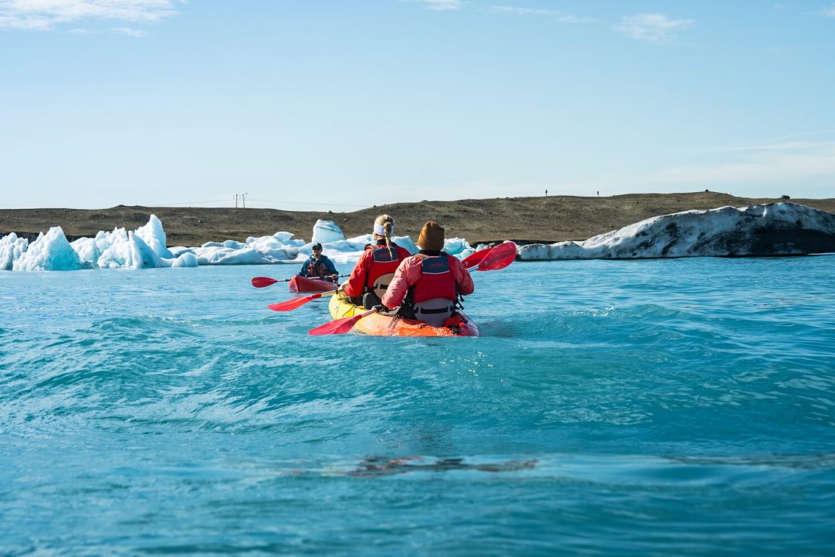 Jökulsárlón kayaking