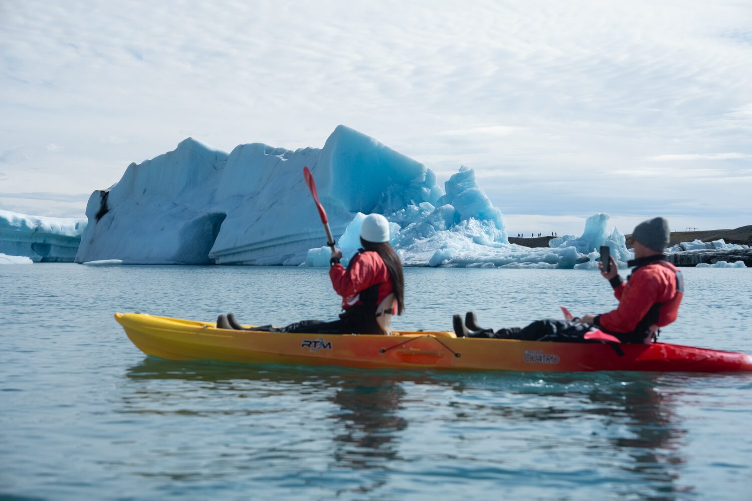 Jökulsárlón kayaking