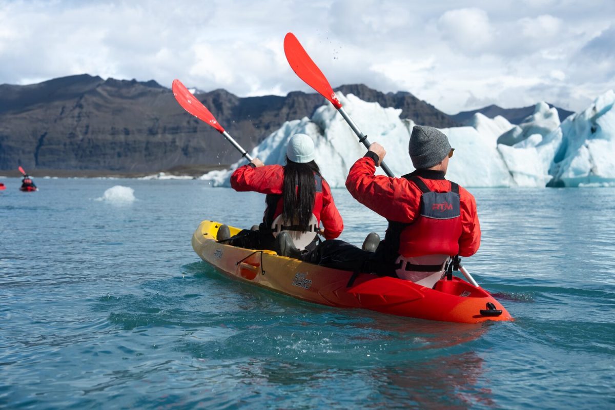 Jökulsárlón kayaking