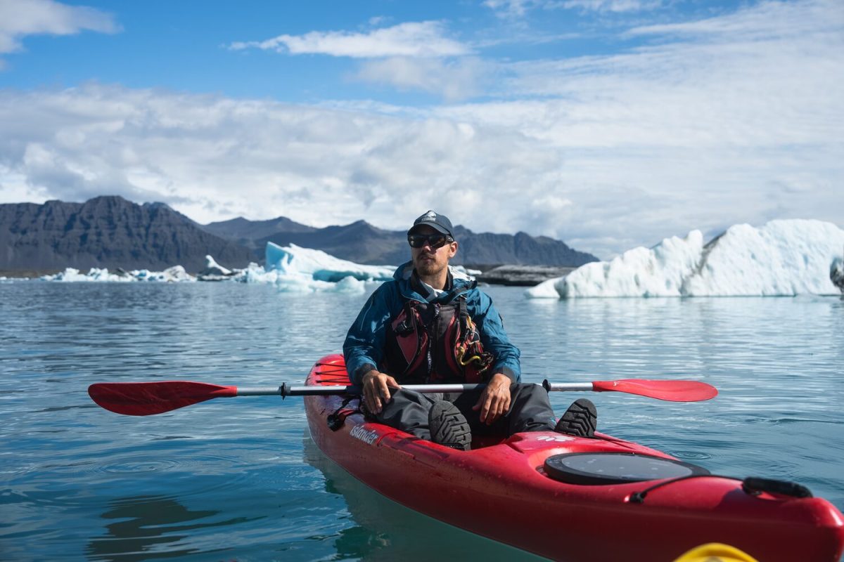 Jökulsárlón kayaking