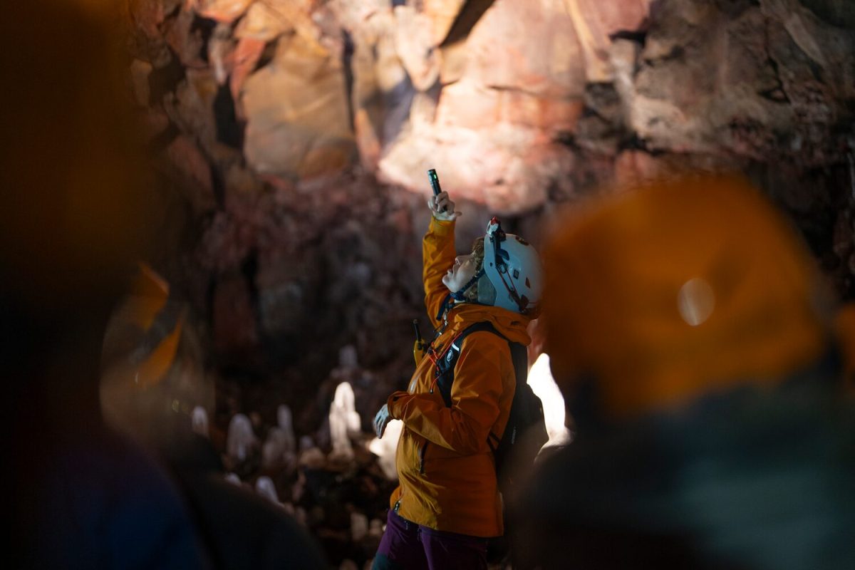 Raufarhólshellir lava cave