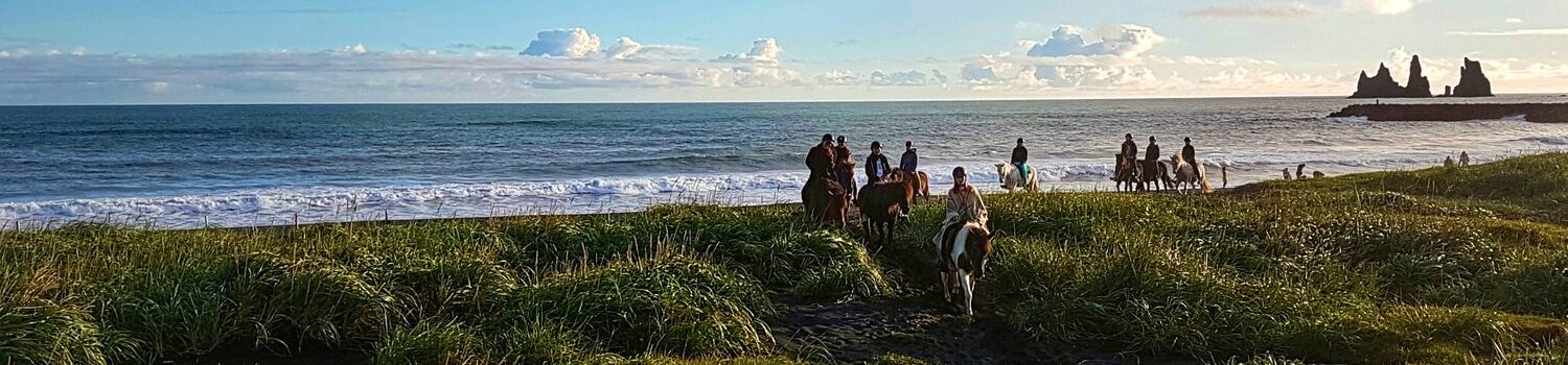 black sand beach horse riding