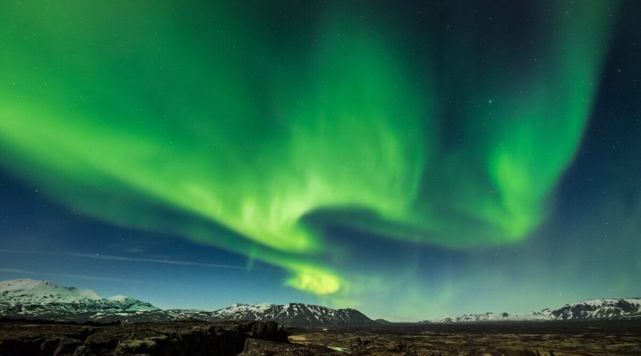 Northern Light in Thingvellir