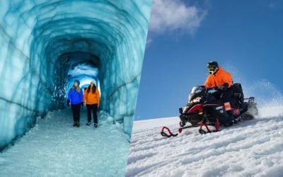 ITG ice cave+Snowmobile