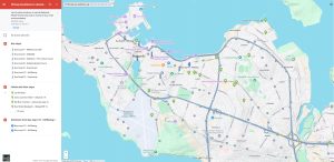 Reykjavik pick up map