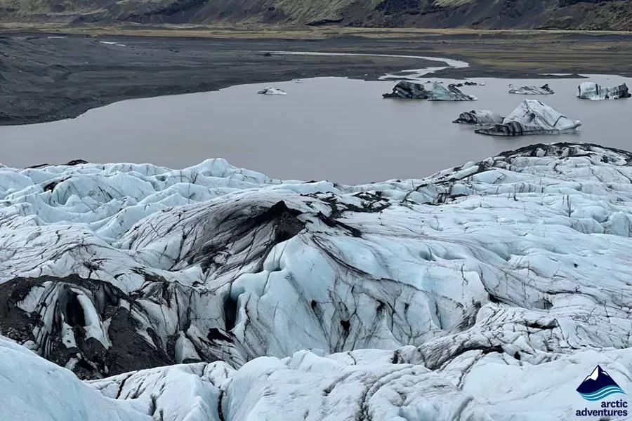 雪湖 索尔黑马冰川泻湖皮划艇体验| 皮划艇团| Arctic Adventures