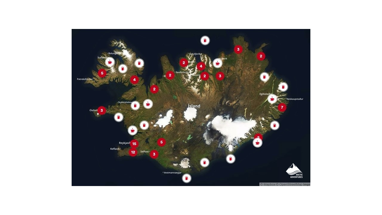 冰岛自驾终极指南：加油站| Arctic Adventures